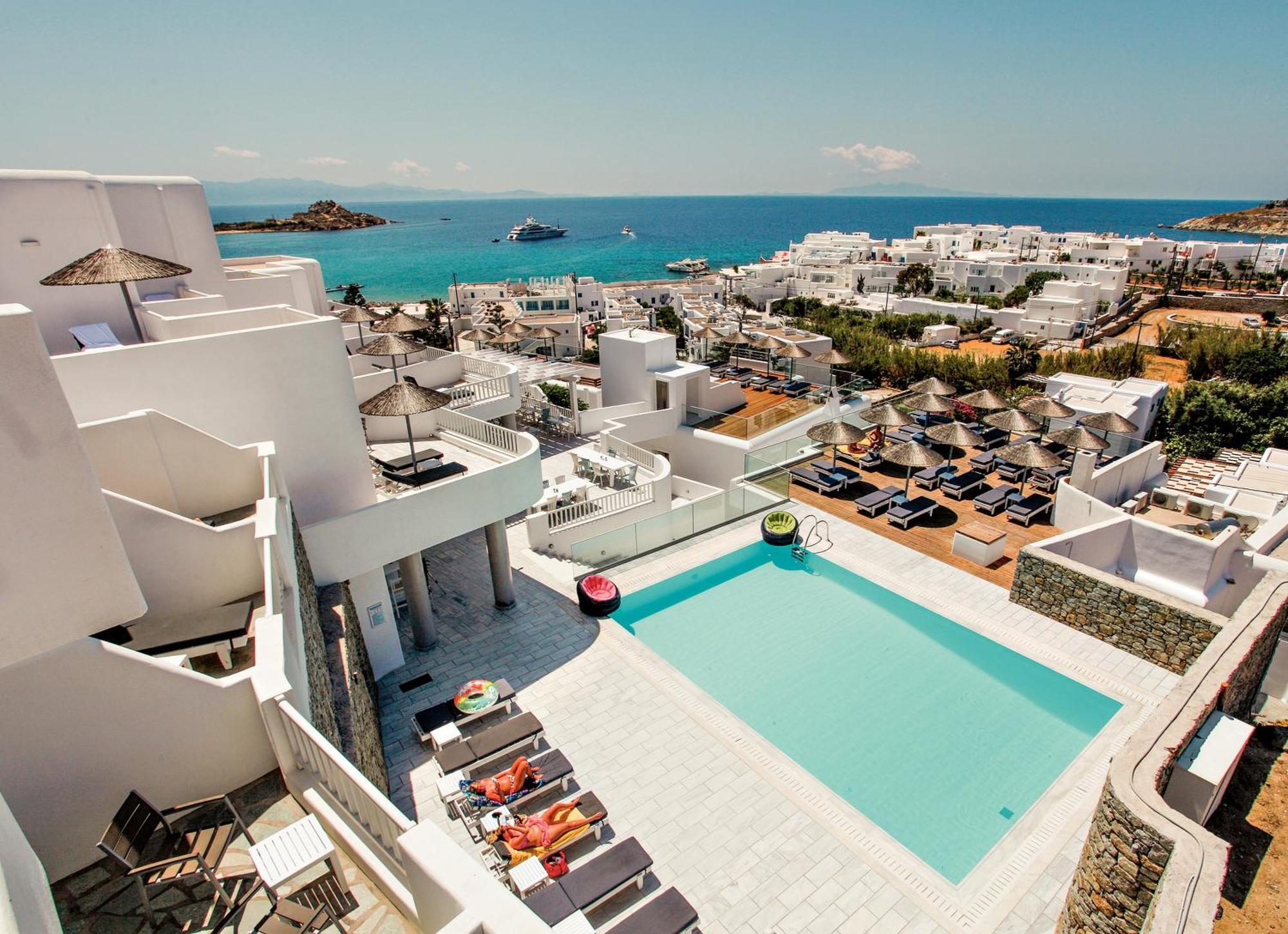 The George Hotel Mykonos Platys Gialos  Zewnętrze zdjęcie